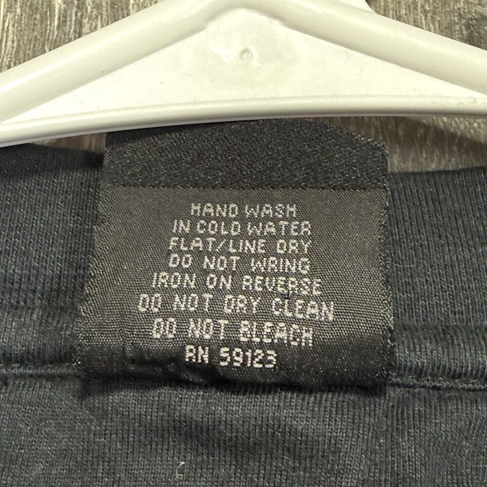 Rare Vintage Y2K Tupac Shakur Makaveli Brand Printed Black Shirt Rap HipHop Sz L - Picture 6 of 9